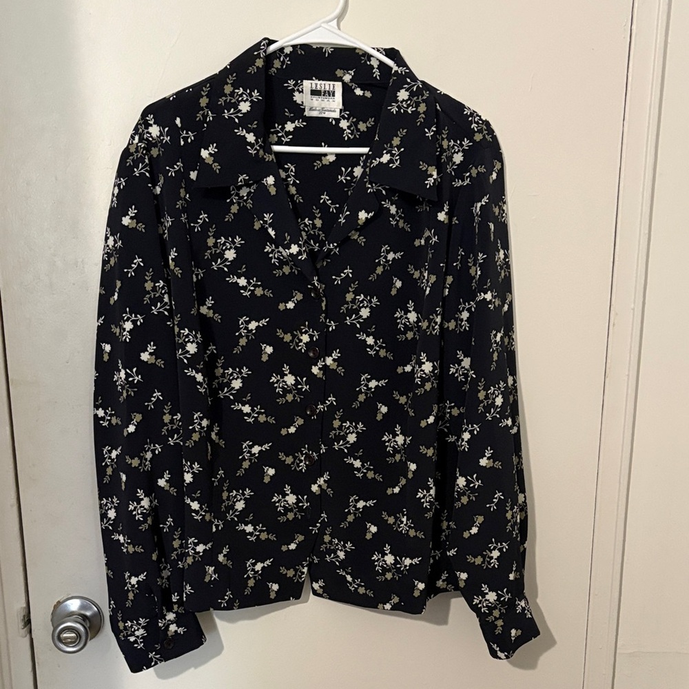 Vintage Leslie Fay Blouse - 22W